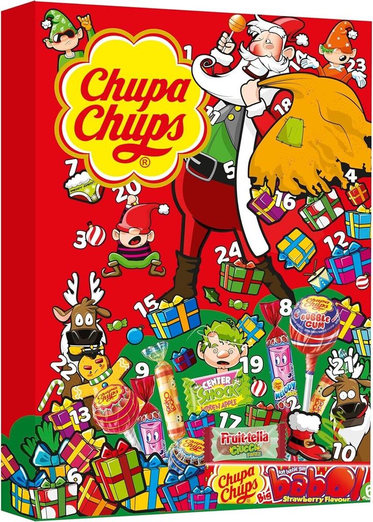 Chupa Chups Adventskalender 210g Produktbild 