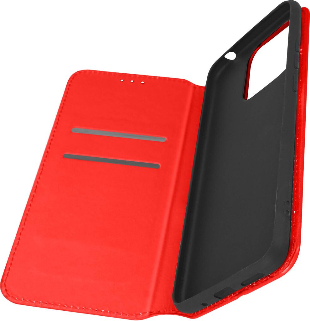 Kunstleder Cover Classic Edition für Xiaomi Redmi 10C – Rot