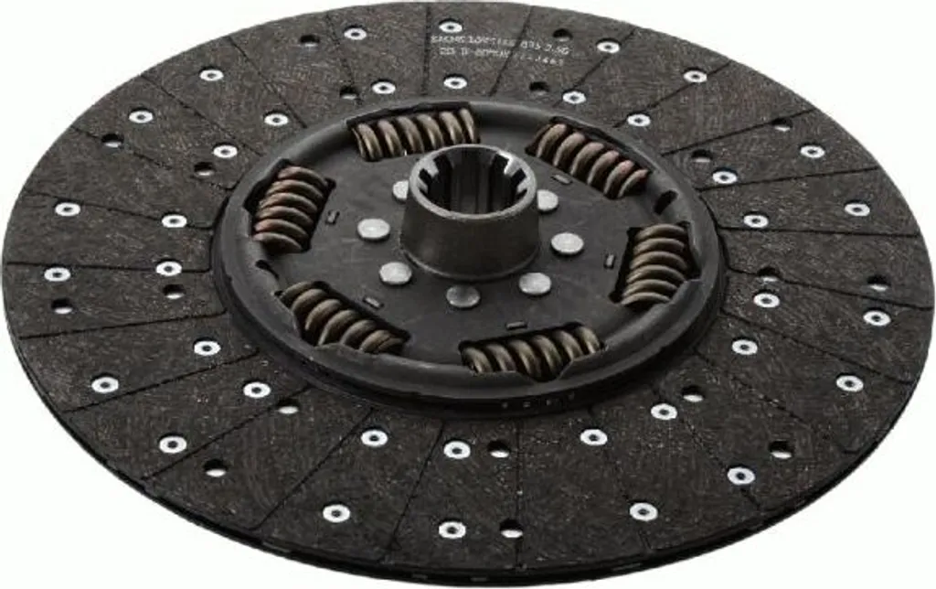 Disque d'embrayage renforcé SACHS pour DAF 65 CF et bus IVECO MAGELYS 430mm