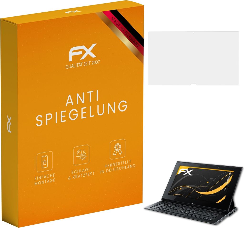 atFoliX FX-Antireflex 2x Schutzfolie kompatibel mit Sony VAIO Duo 11 Displayfolie