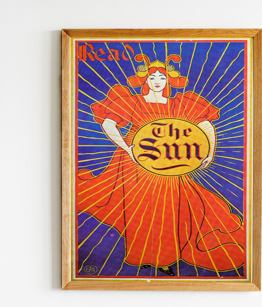 Dekoratives Plakat - Das Sonnenmagazin - A2 (42 cm x 59,5 cm)