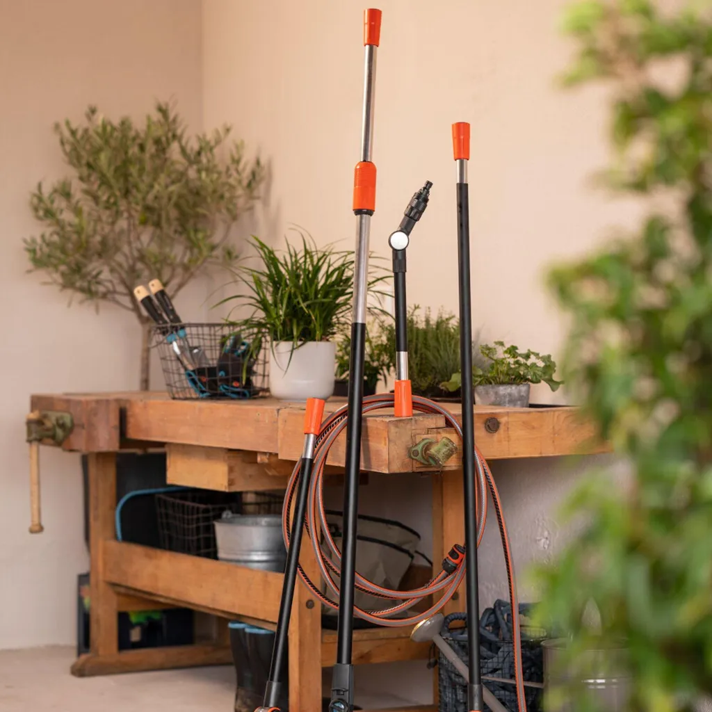 Manche Cleansystem Flex Gardena : Nettoyez les Endroits Difficiles - 13