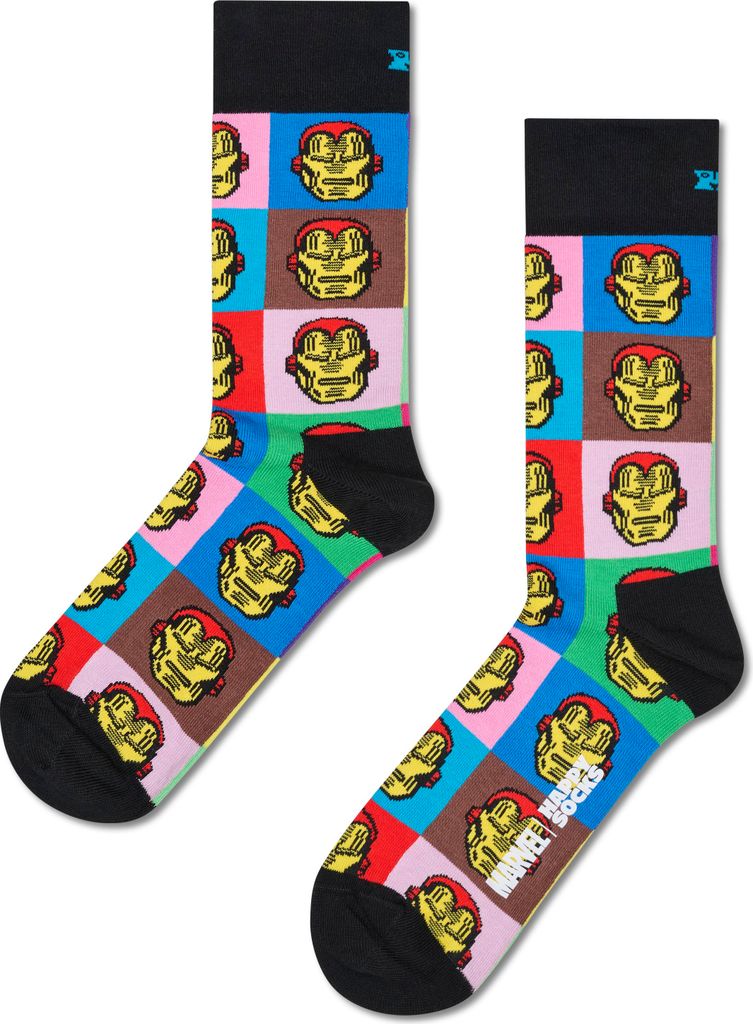 Happy Socks Marvel Iron Man Crew-socken Mehrfarbig EU 41-46 Herren,Damen Mehrfarbig EU 41-46