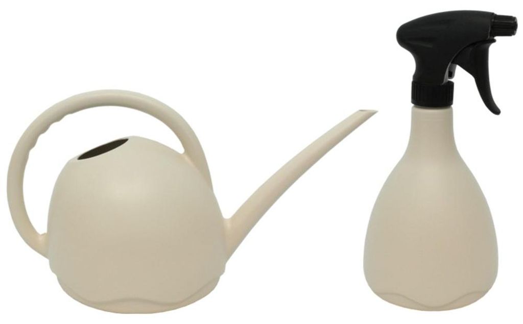 MePla - Set - Gießkanne Meduza + Sprüher - creme Produktbild 