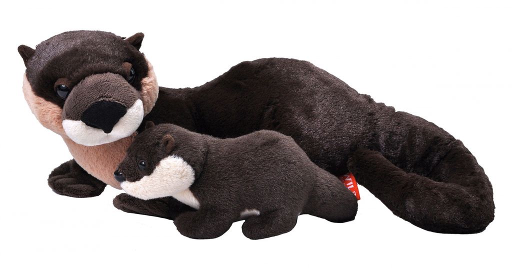 Wild Republic - Kuscheltier - Mom & Baby - Flussotter