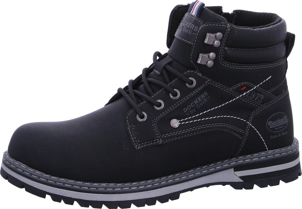 Dockers by Gerli Schnürstiefel Schwarz Produktbild 