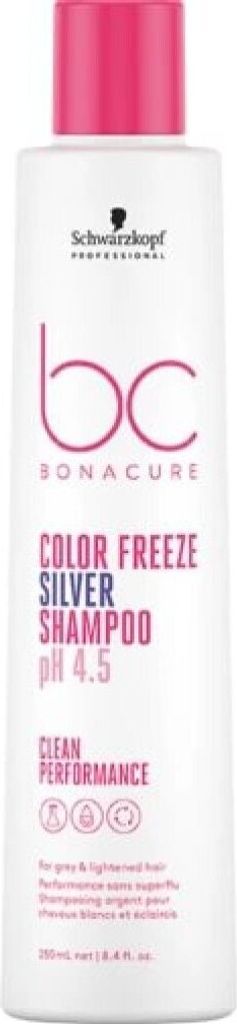 Schwarzkopf Bc Color Freeze Silver Shampoo 250ml