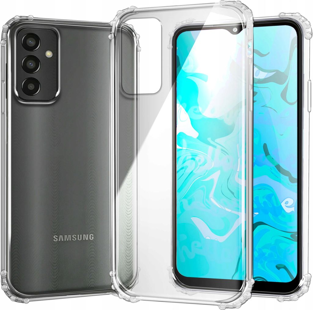 Schutzhülle Klar für SAMSUNG GALAXY M13 4G hülle hüllen Transparent Slim Cover Clear Case Durchsichtig Bumper