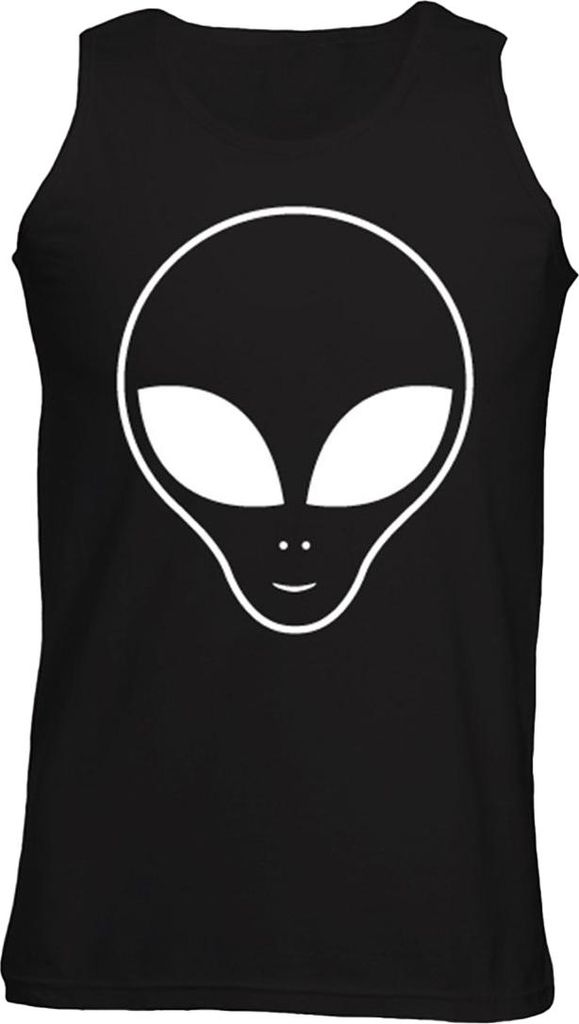 Alien - Ärmelloses Oberteil für Damen HE3555 (XL) (Schwarz)