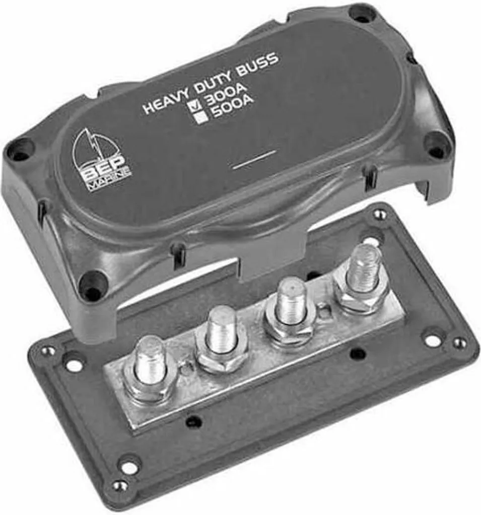 Collegamento elettrico BEP Heavy Duty per 4 cavi, 300 ampere