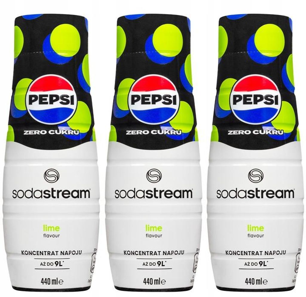 SodaStream Pepsi Max Lime Sirop pour boissons Zéro sucre Image du produit 