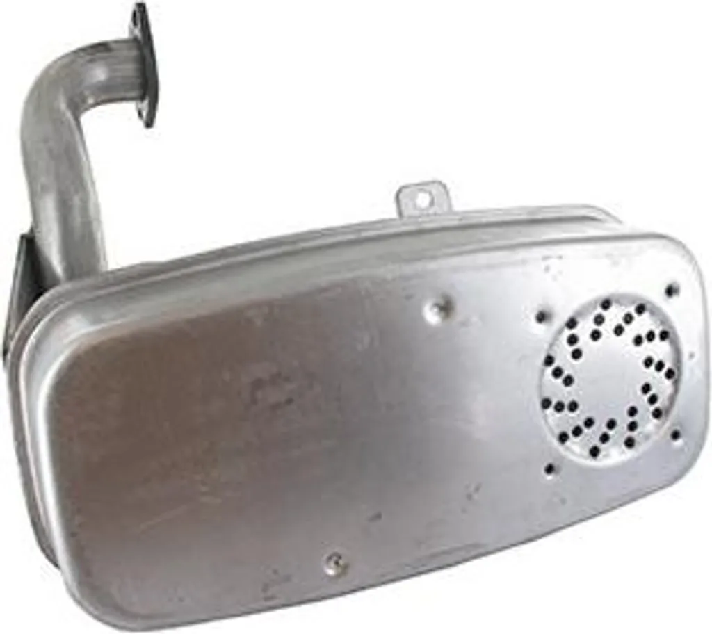 Pot d'échappement robuste pour moteur MTD remplace 95110448d en acier