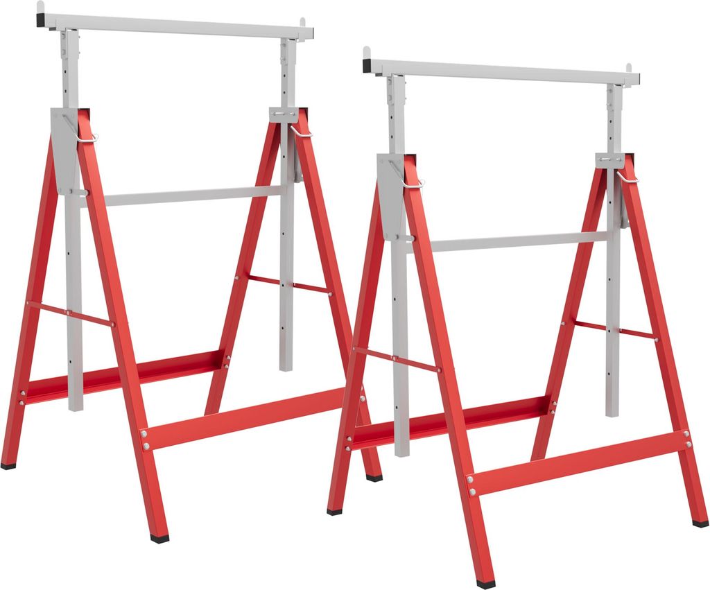 HOMCOM 2 x Gerüstbock Unterstellbock Stützbock Produktbild 