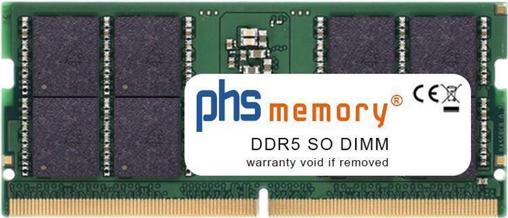 PHS-memory 32GB RAM Speicher passend für Asus ROG Zephyrus G GA402RJ-L8116W DDR5 SO DIMM 4800MHz PC5-38400-S (SP416260)