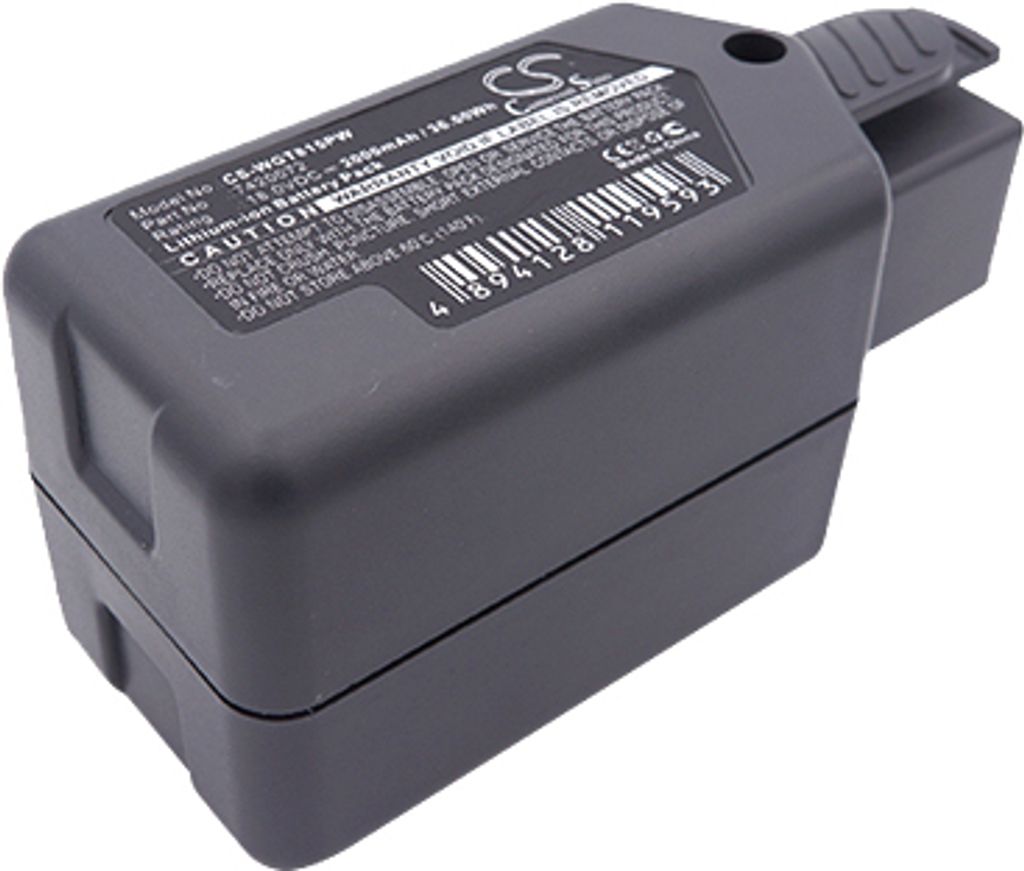 TECHTEK Akku Kompatibel mit [WOLF Garten] 7420096, GT815, Li-ion Power GTB 815 Trimmer, Power HSA Ersetzt 7420072, für Li-ion Power Pack 3
