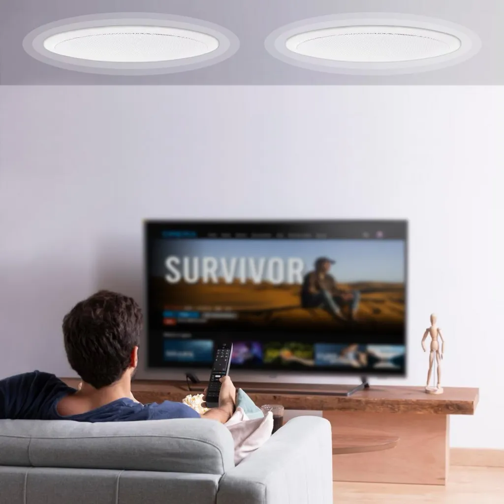 Offerta Set 2 Casse Incasso 50W | Diffusori Soffitto 20cm Qualità - 8