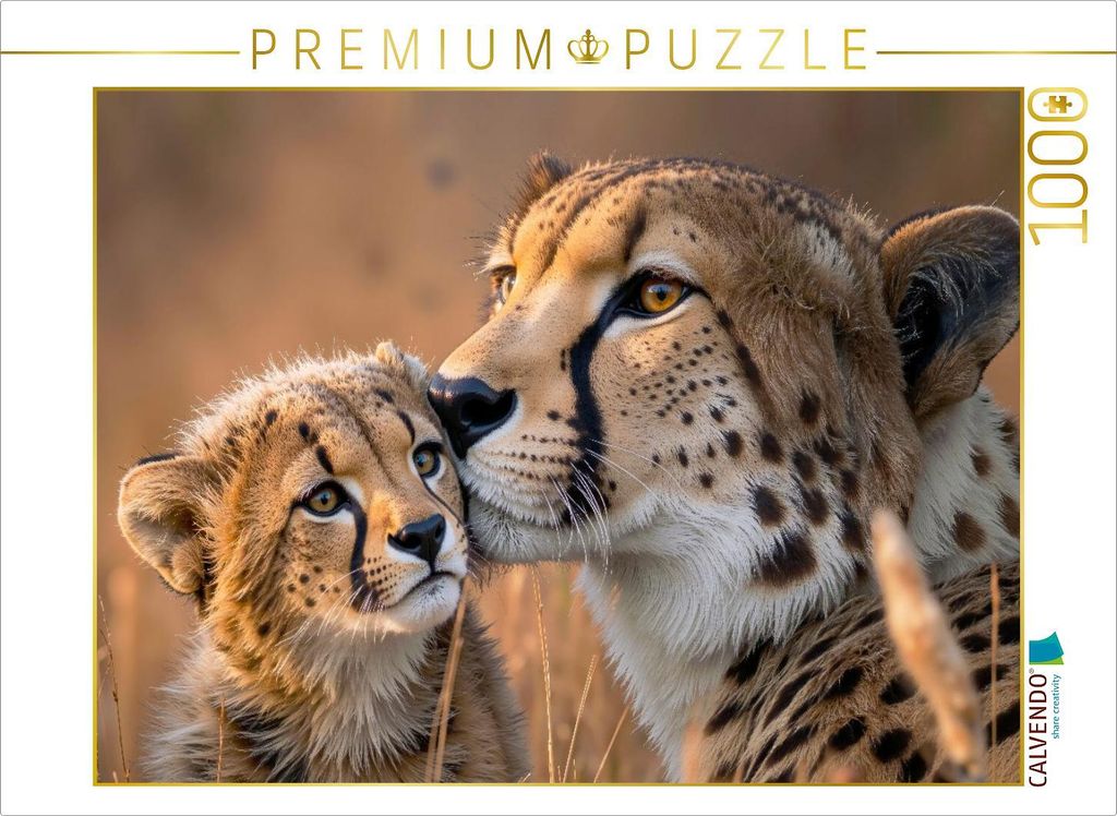 CALVENDO Puzzle Mutterliebe | 1000 Teile Lege-Größe 64x48cm Foto-Puzzle für glückliche Stunden