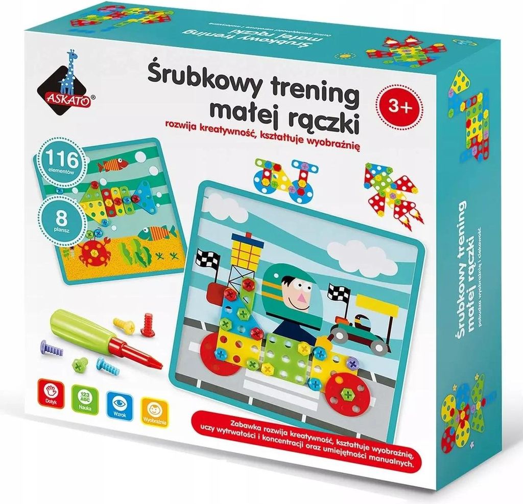 Schraubentraining für die kleine Hand, Askato Produktbild 