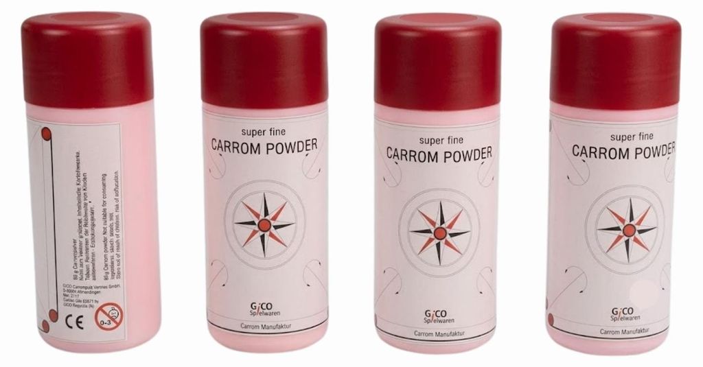 GICO Hochwertiges Original Carrom Gleitpulver XXL-Pack - Produktbild 