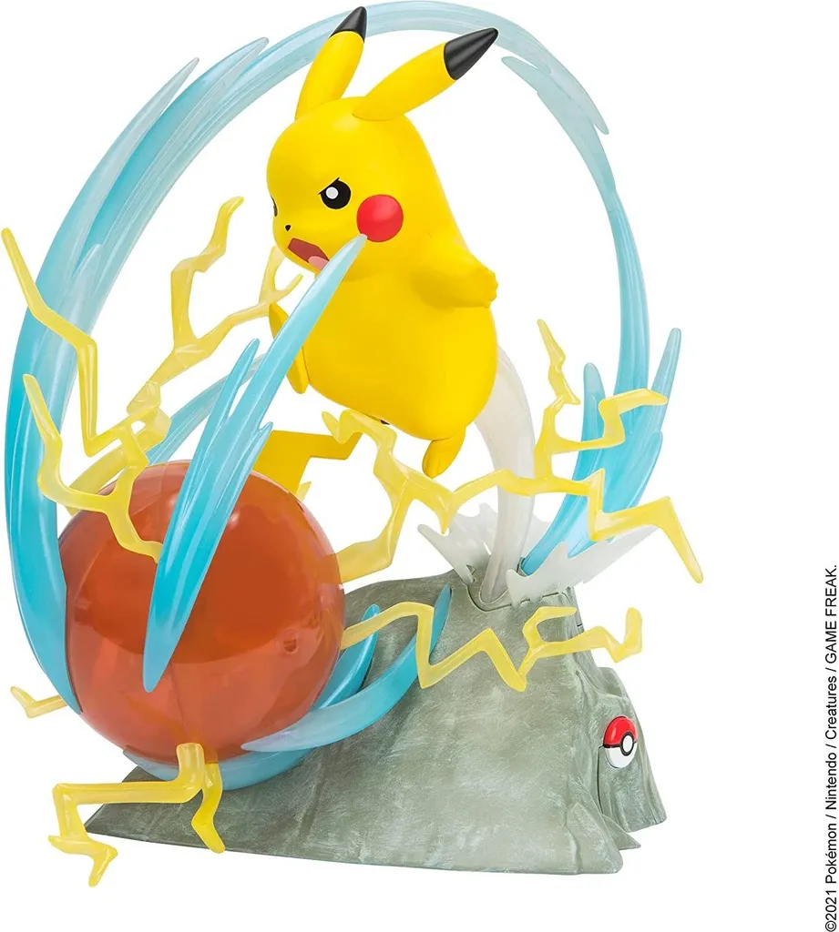 Figurine Pikachu Deluxe 33cm avec Effets de Lumière Light FX - 6