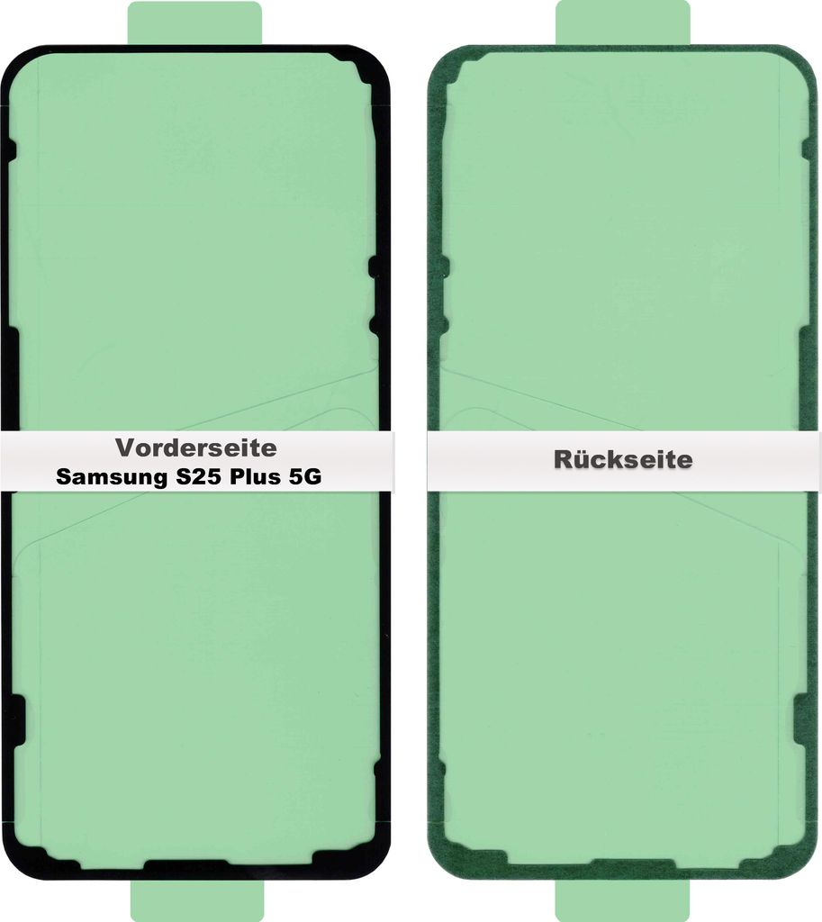 Samsung Galaxy S25 Plus SM-S936 Akkudeckel Rahmen Kleber Dichtung Backcover Adhesive Glue