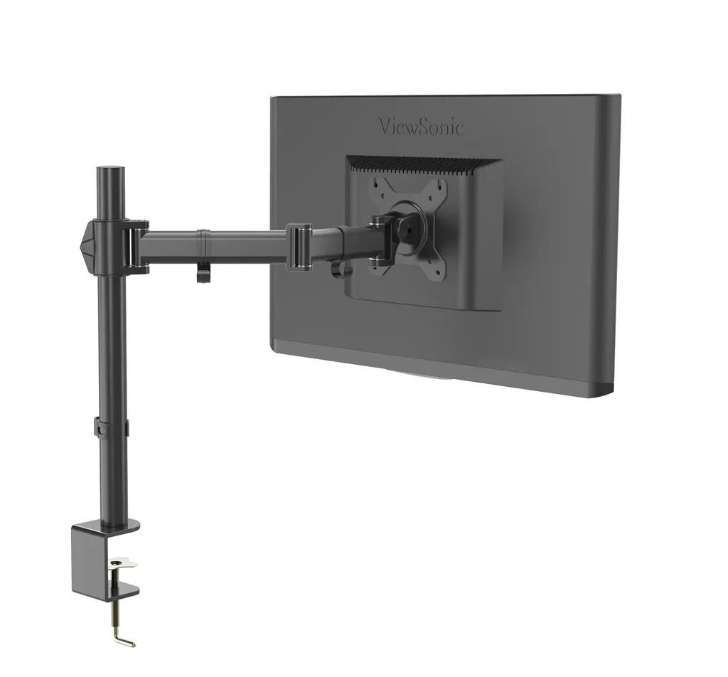 Bras de Moniteur Articulé et Orientable - Support de Table Ergonomique VESA
