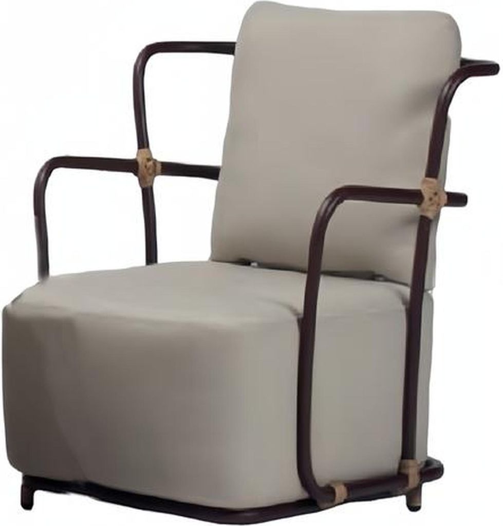 Sessel Hochwertig Grau Terrasse Design Elegantes Möbel Modern Sessel