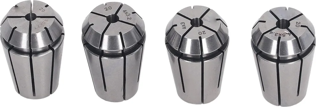 Lot de douilles de serrage ERG20 pour fraiseuse et machine de gravure CNC