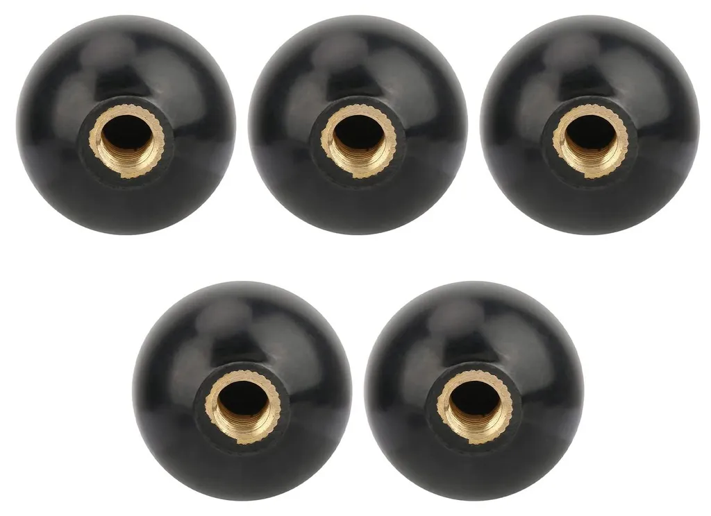 Bouton de serrage M10 à bille ergonomique, fixation robuste 35 mm