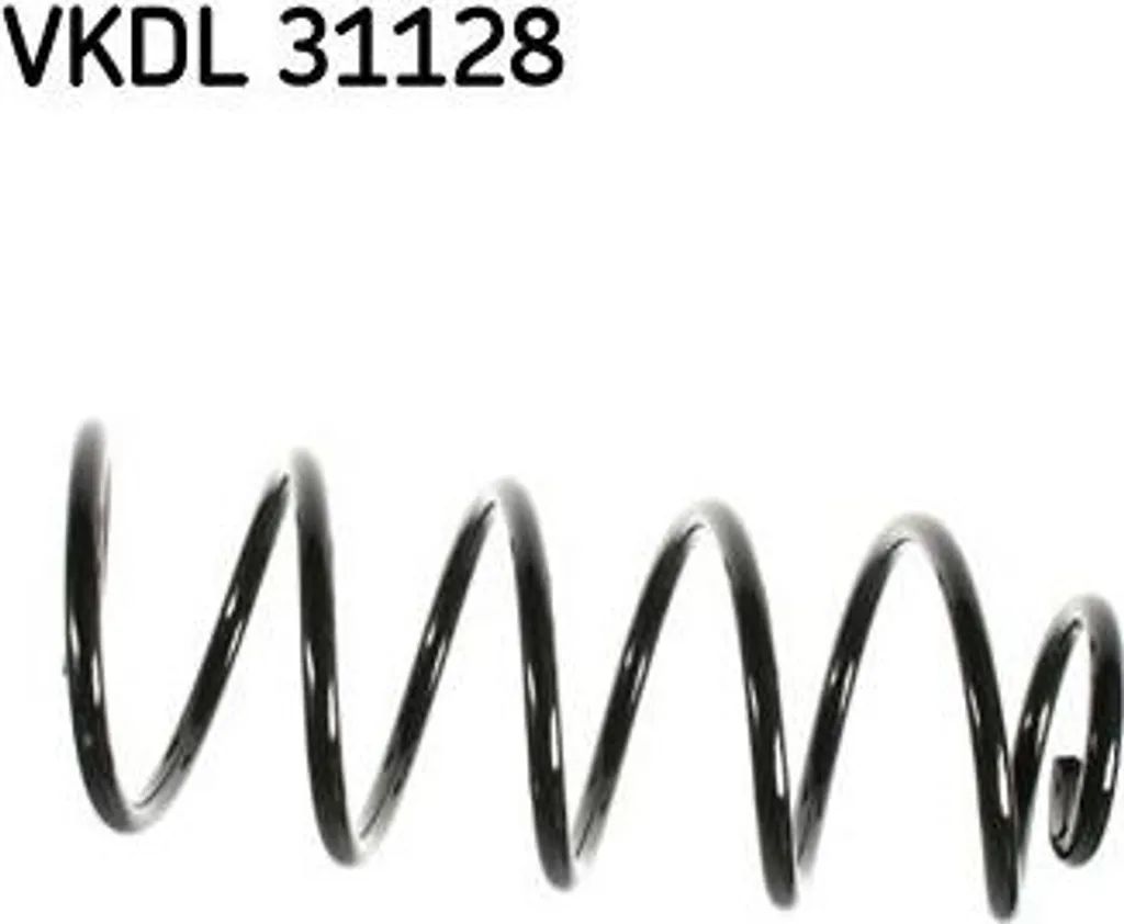 Ressort de suspension hélicoïdal SKF VKDL 31128 type origine 1J0411105AC