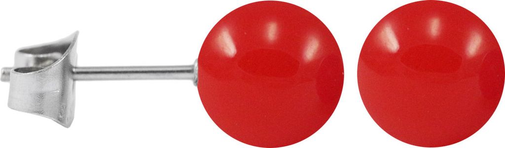 Ohrstecker Chirurgenstahl Neonfarben Größe - 3 mm Farbe - Produktbild 