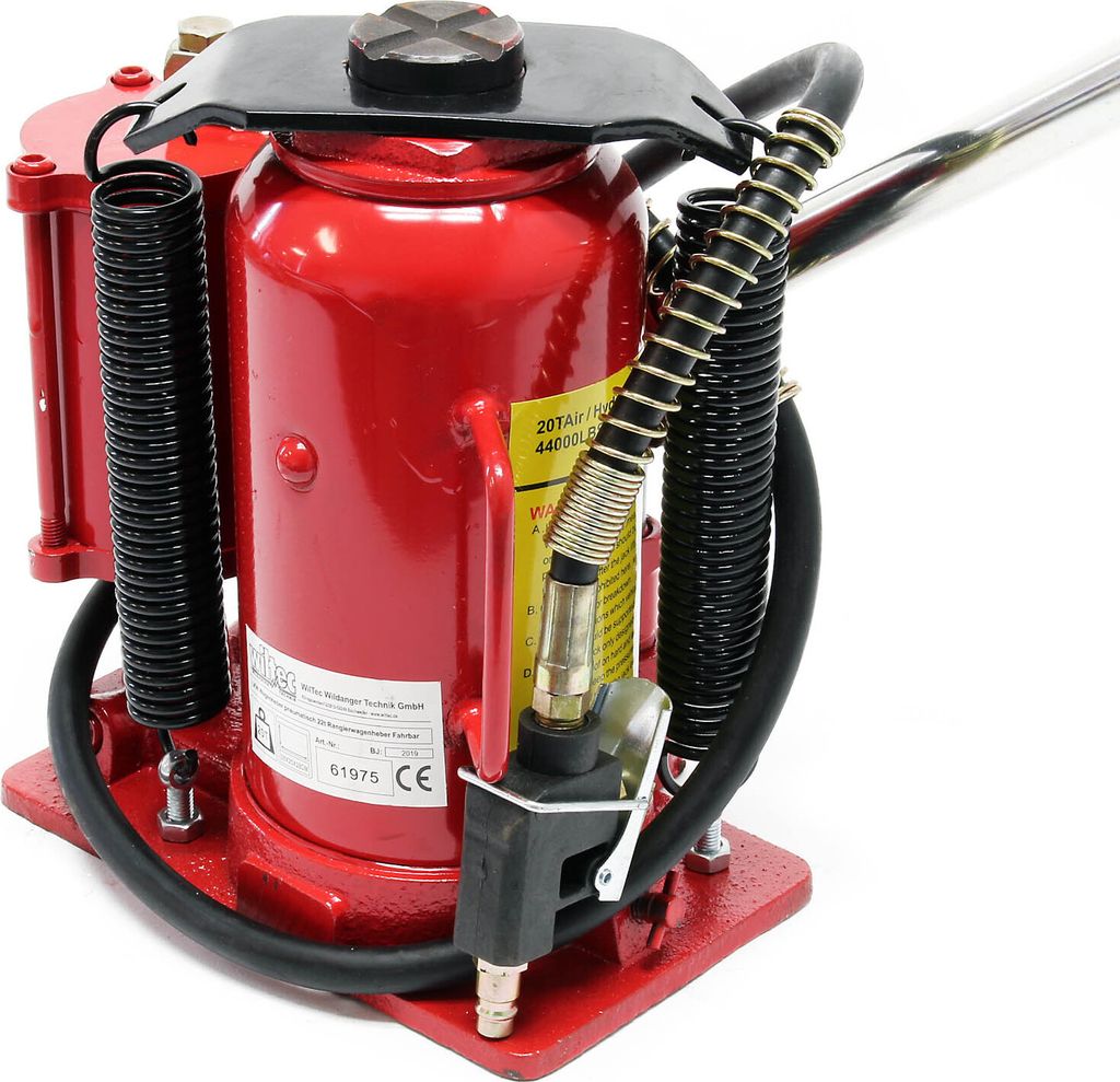 Wiltec Hydraulischer und pneumatischer Stempelwagenheber Produktbild