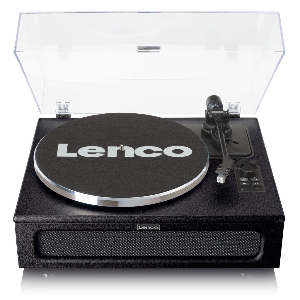 4 eingebaute Lenco LS-430 - Plattenspieler