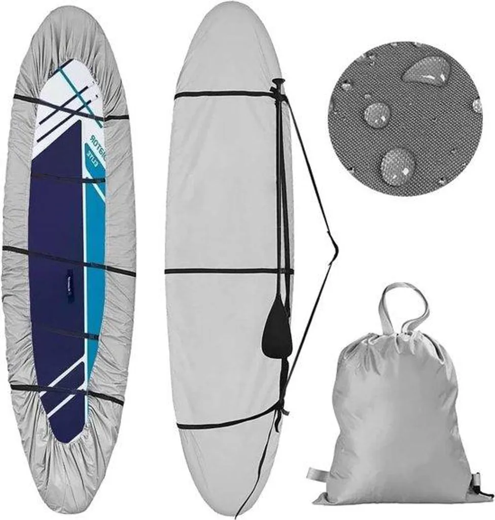 Housse Kayak 420D Imperméable avec Sangles pour Canoë 4.6 à 5.0m