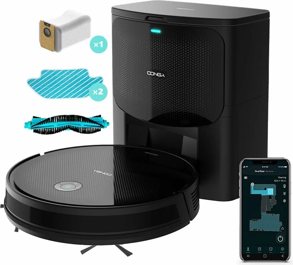 Conga 2499 Ultra Home Titanium Aspirateur Autonome 2100 Pa Puissant