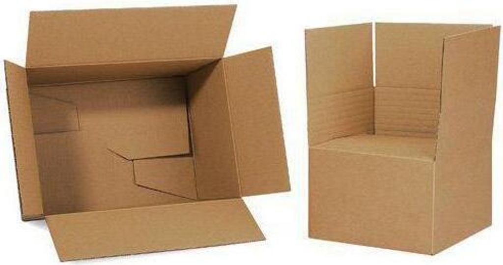 Karton 1-wellig Maße 350x300x90mm Qualität 1.3B braun Fefco 0711 Autom.-Boden