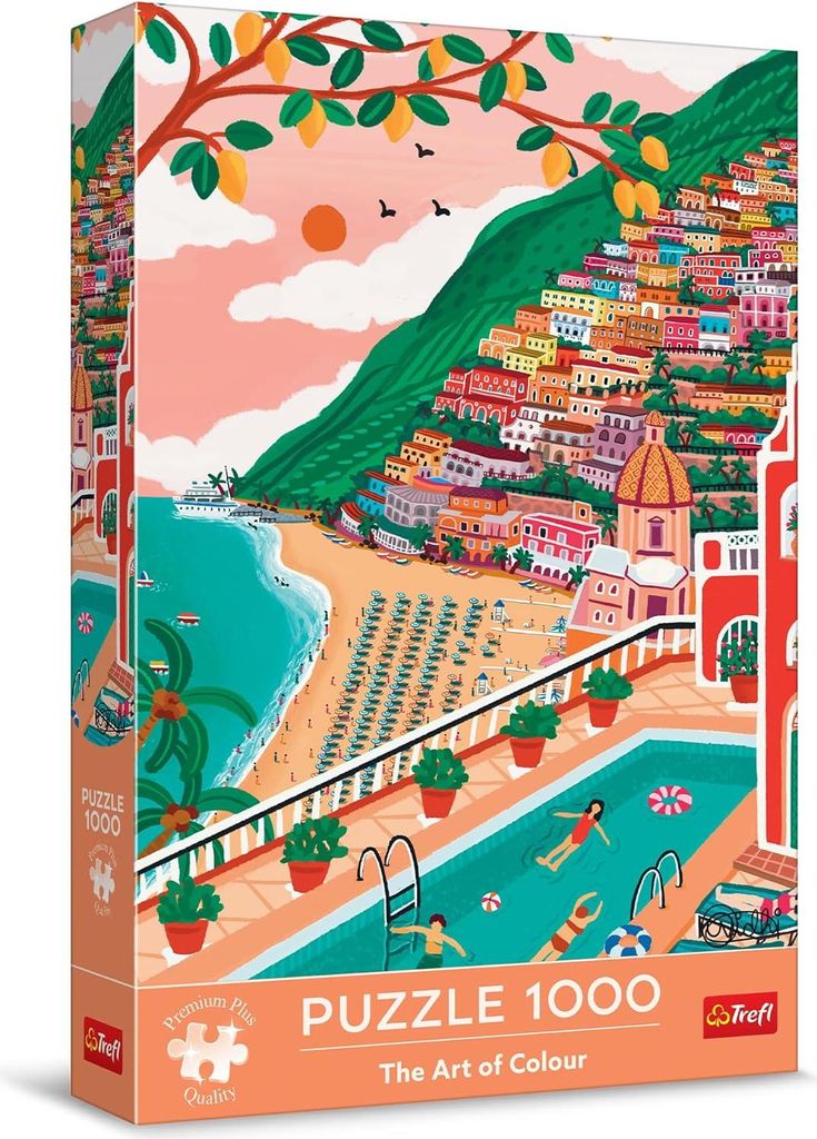 PUZZLE CLUB 1000 Premium Plus Positano Italia 10895 Immagine del prodotto 
