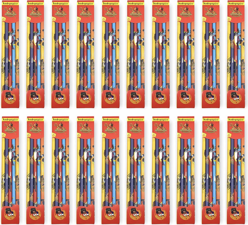 20x Paket mit 5 Rollen Sinterklaaspapier 100 x 52 cm