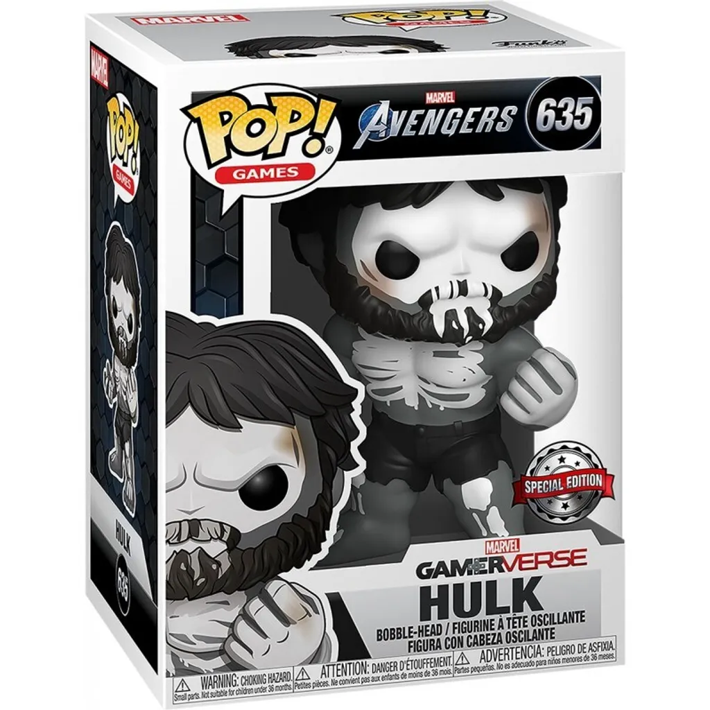 Décoration de Bureau Hulk Avengers Marvel - Figurine Pop 635 Vinyle