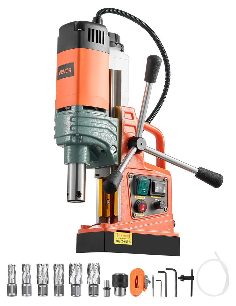 VEVOR, trapano magnetico, motore da 1450 W, diametro Immagine del prodotto 