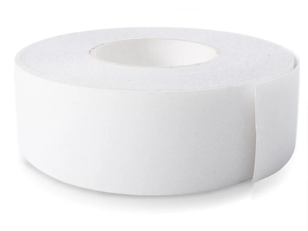 Pavimento per zone umide antiscivolo bianco Rotolo 100 mm x 18,3 m