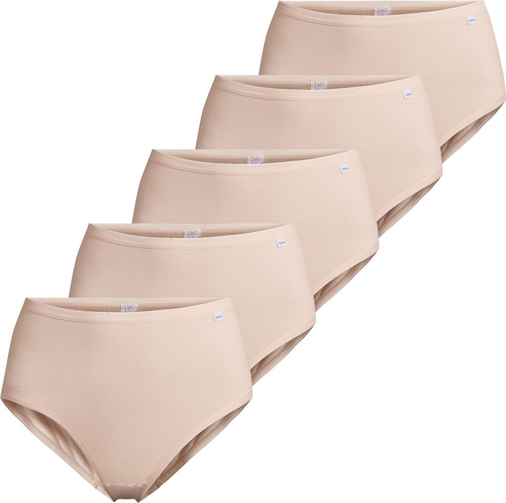 Speidel 5er Pack Britta Hüftslip Natürliche Baumwoll-Qualität, Po-bedeckende Passform für hohen Komfort, Alltagstauglich ohne Seitennähte