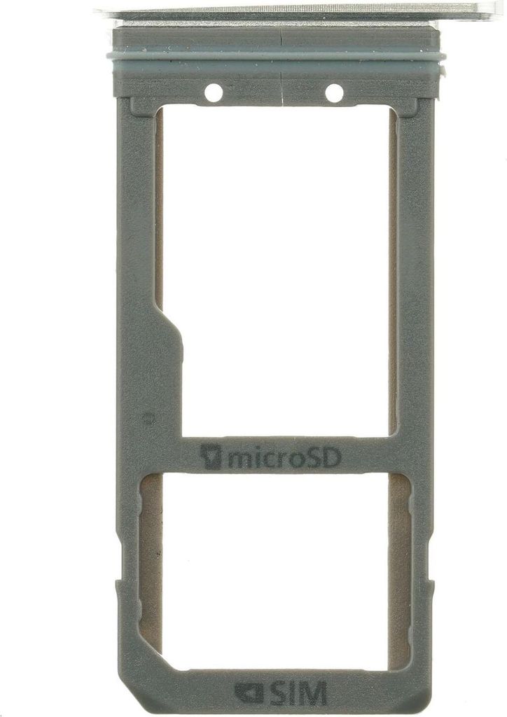 Simkarten Halter für Samsung Galaxy S7 Edge (SM-G935F), Silber