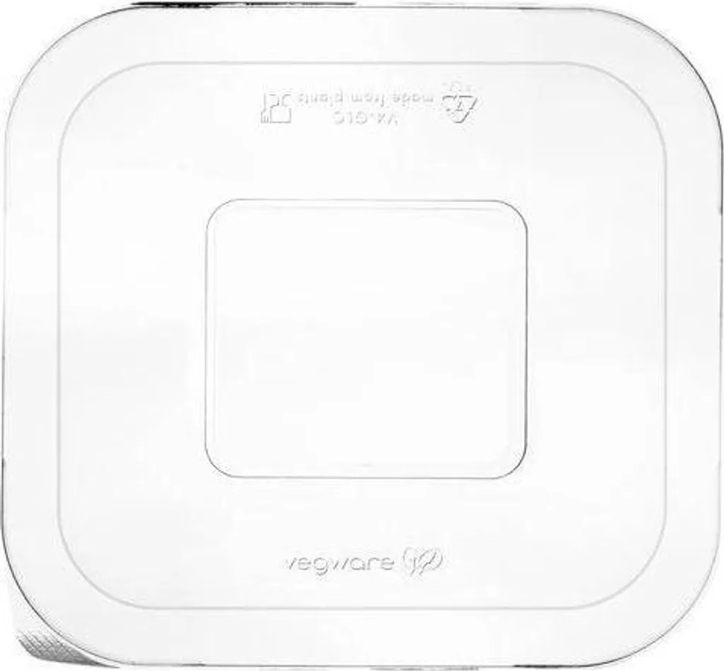 Couvercles Vegware PLA série 4 pour vente à emporter de café | 50u