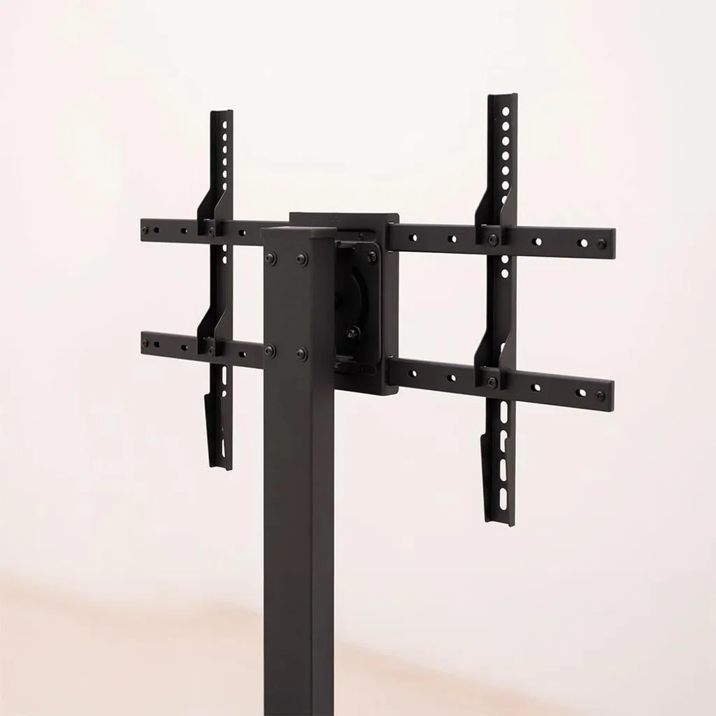 Support de sol TooQ inclinable 35° et pivotant 90° pour grand écran