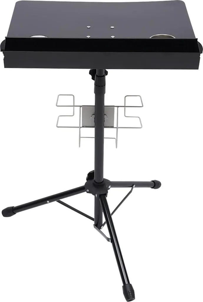 Console triangulaire murale noire 30,5 cm - Support étagère métallique