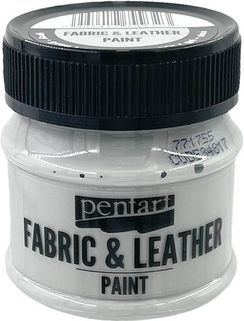 PENTART - Farbe für Textil und Leder - grau 50 ml