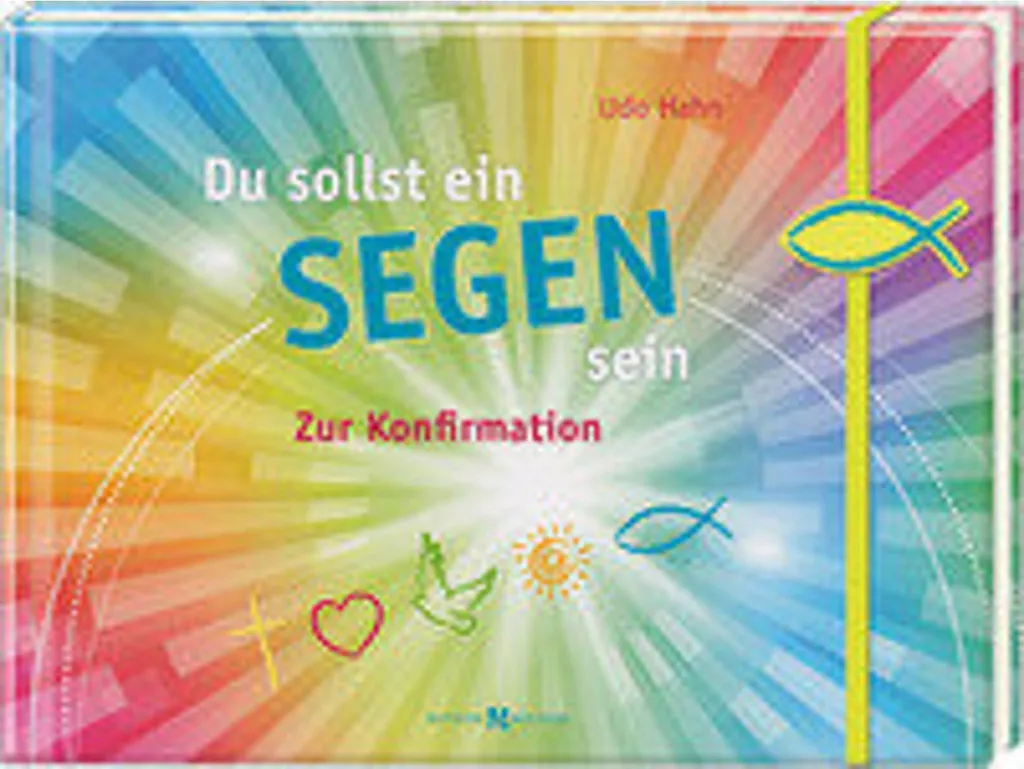 Cadeau chrétien Du sollst ein Segen sein - Petit livre de méditation