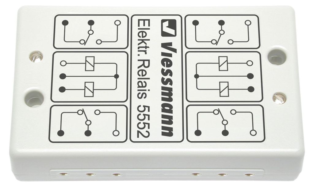Viessmann 5552 Relè elettronico 2 x 2UM Immagine del prodotto 