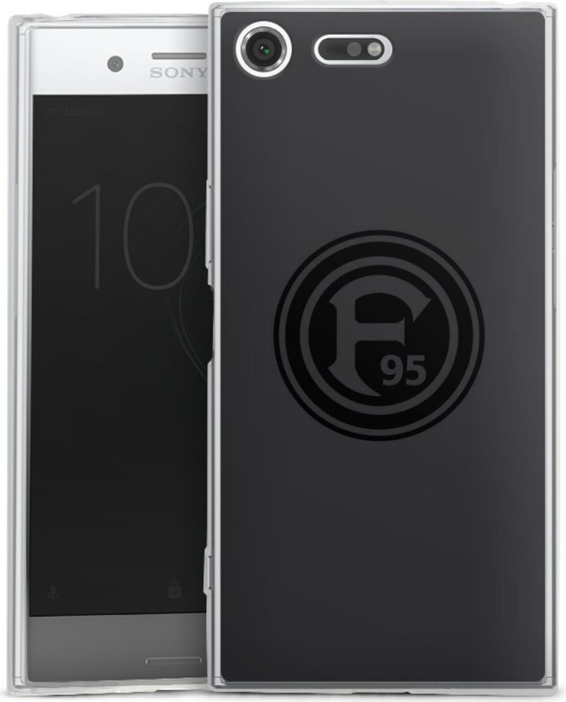 DeinDesign Slim Hülle für Sony Xperia XZ Premium Silikon Case Ultra Dünn Handyhülle F95 Fortuna Düsseldorf Logo